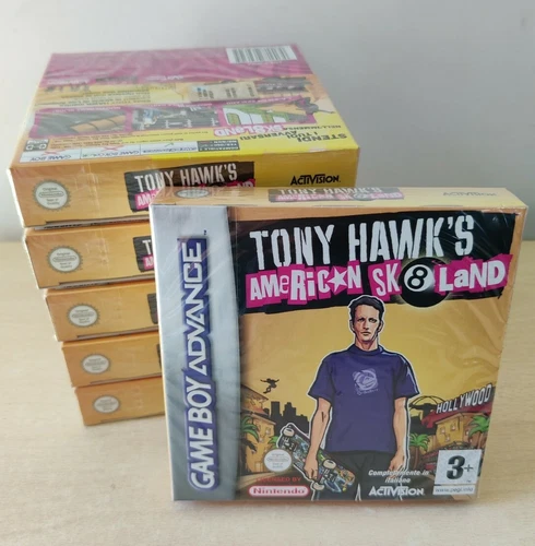 TONY HAWK'S AMERICAN'S SK8LAND NINTENDO GAME BOY ADVANCE GBA PAL NEW SEALED