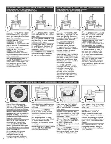 We R BUTTON PRESS KIT - MACHINE, MEDIUM TOP AND BASE INSERT, MEDIUM DIE, 660524 - Imagen 5 de 14