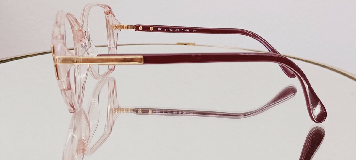 Vintage Silhouette Glasses Frames SPX M 1713 /20 C 1433 54 – 12 130 Plastic Silhouette M 1713 20 C 1433, Vintage 80s Black and White  main image 2