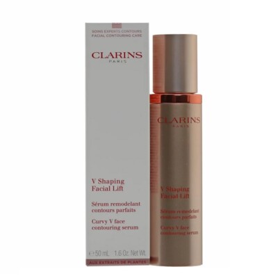 Clarins V Shaping Facial Lift Curvy V Face Contouring Serum 1.6 oz 50ml #0990