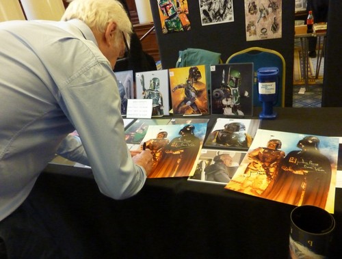 Star Wars Signed Photo Dave Prowse Jeremy Bulloch Darth Vader Boba Fett 16 x 12 - Picture 4 of 5