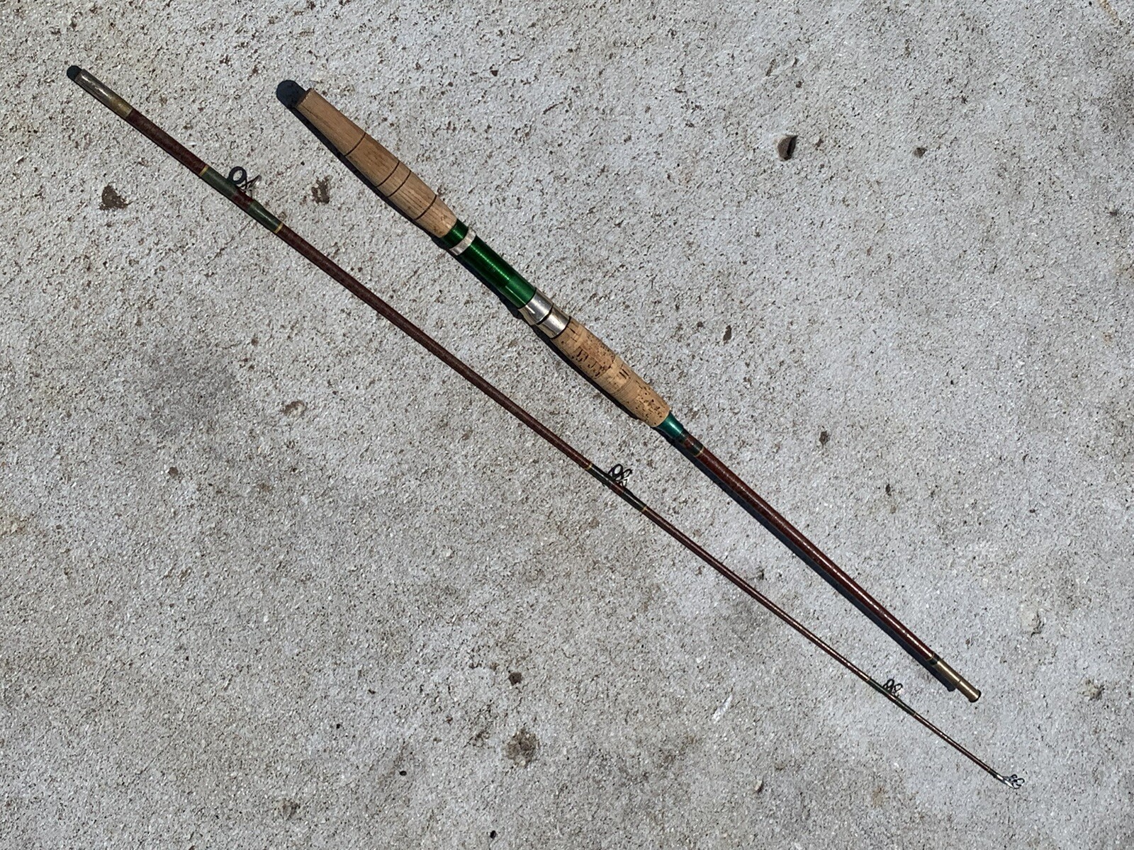Vintage Wright & McGill Fishing Spinning Rod 2-piece 6&rsquo;4&rdquo;