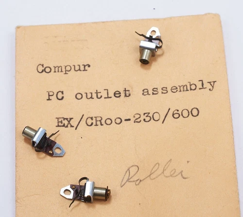 Compur #00 Flash PC Sync Terminal Rolleiflex Rollei TLR New Old Stock Spare Part