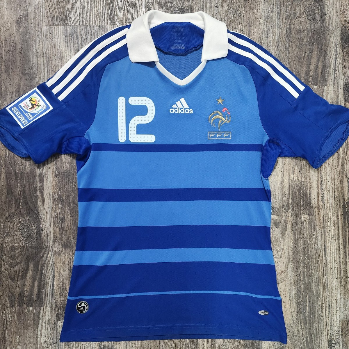 2009 Adidas France Home Soccer Jersey Thierry Henry Men S World