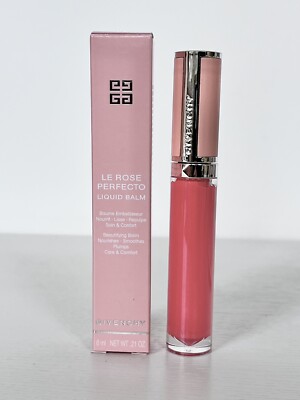 Givenchy Le Rose Perfecto flüssiger Lippenbalsam in 23 Solar Pink NEU IM KARTON UVP 32,50£