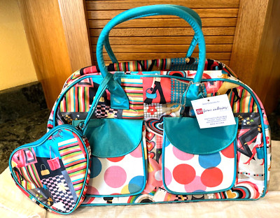 バッグ SO Home Interiors HOMCO Duffel Bag Carry-On Luggage RARE RETRO Look