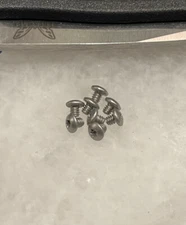 Button Head Stainless Steel Screws For Benchmade Bugout 535 533 537 Knife Scales