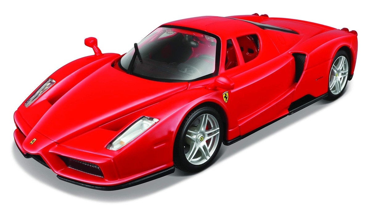 Ferrari Enzo ミニカーレジン製 ENZO Ferrari Red Maisto Assembly Line Series 1 24 Scale Die