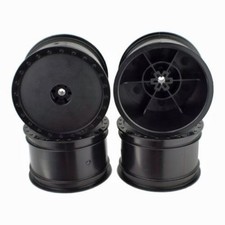 DE Racing - Black Borrego Rear Buggy Wheels f...