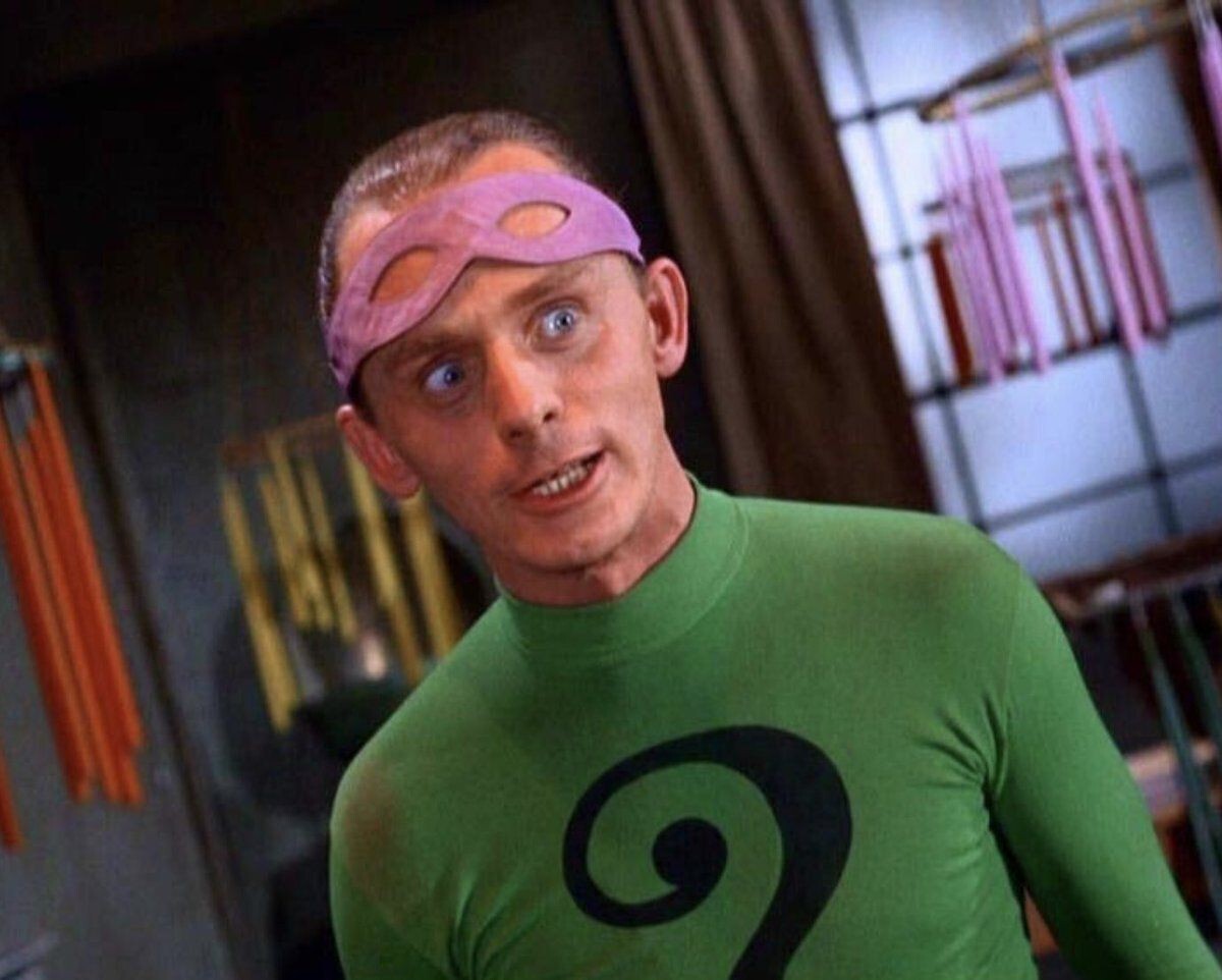 Frank Gorshin as THE RIDDLER in Batman Show Retro Picture Photo 6"X8"