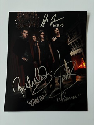 JOSEPH MORGAN, IAN SOMERHALDER, JOSEPH MORGAN In-Person signed Autogramm 20x25cm