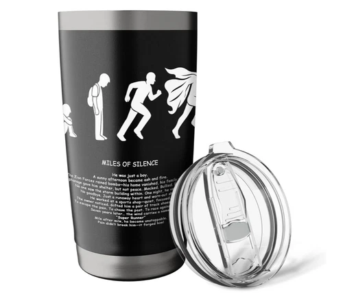 Super Runner - Manga-Inspired Stainless Steel Insulated Tumbler | GMPTumbly 