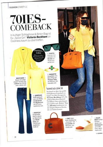 ROSIE HUNTINGTON WHITELEY , MILEY CYRUS , VICTORIA BECKHAM Austrian magazine - Picture 2 of 4