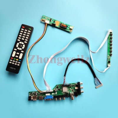 For TX38D95VC1CAH 1400x1050 1-CCFL 20-Pin LVDS HDMI+AV+USB DVB-T2/C Driver Board