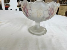 Glasschale Eisschale Desertschale aus Milchglas