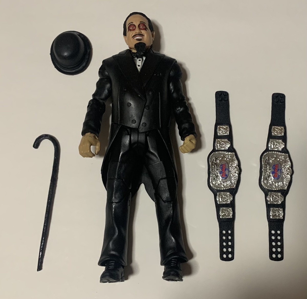 WWE Mattel Custom Demolition Ax & Smash and Mr. Fuji Set w