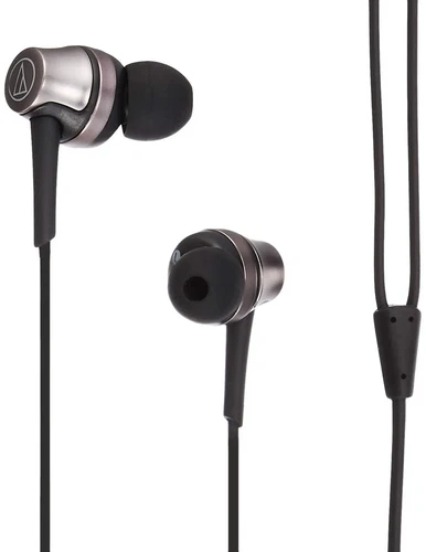 JAPAN NEW audio-technica ATH-CKR50 Steel Black In-Ear Headphones