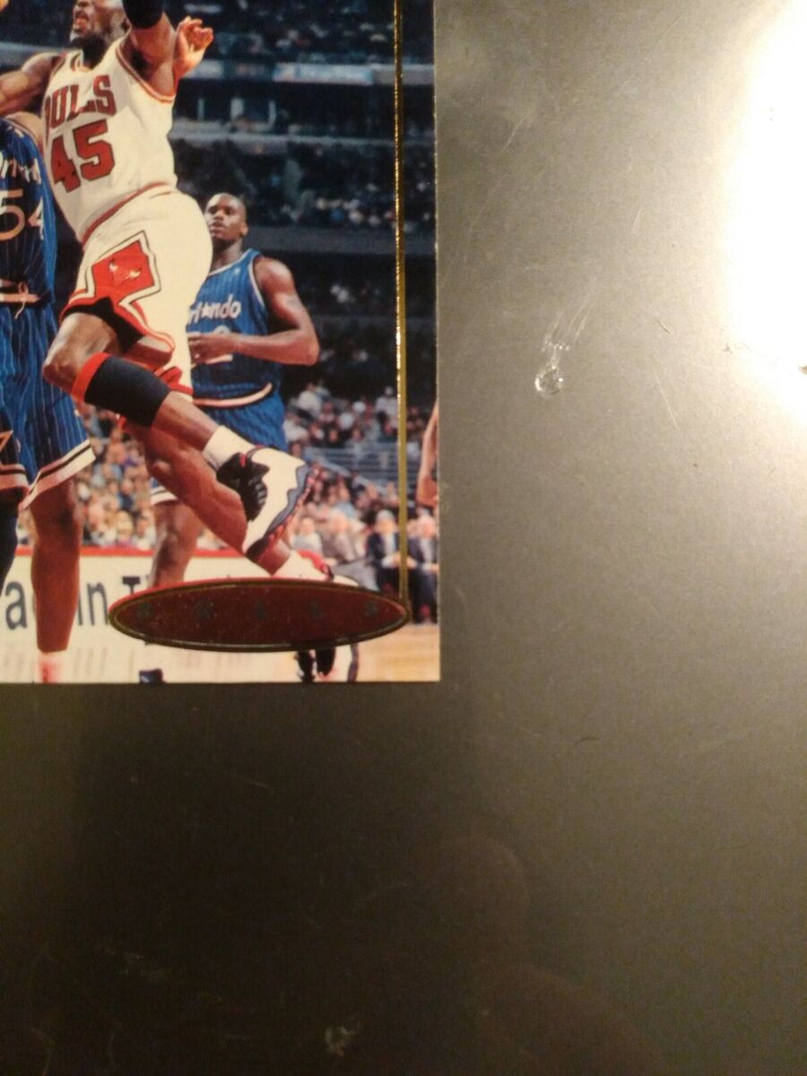 95 Upper Deck SP CHAMPIONSHIP SERIES #41 MICHAEL JORDAN Die 95 Upper Deck SP CHAMPIONSHIP SERIES #41 MICHAEL JORDAN Die