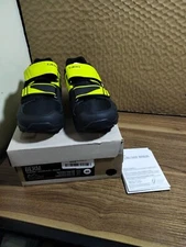 Giro Berm Cycling Men's Shoes Black Citron Green Size 7.5