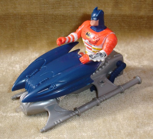 ADVENTURES OF BATMAN & ROBIN - TURBO SURGE BATMAN ACTION FIGURE KENNER 1996 HTF - Picture 2 of 7
