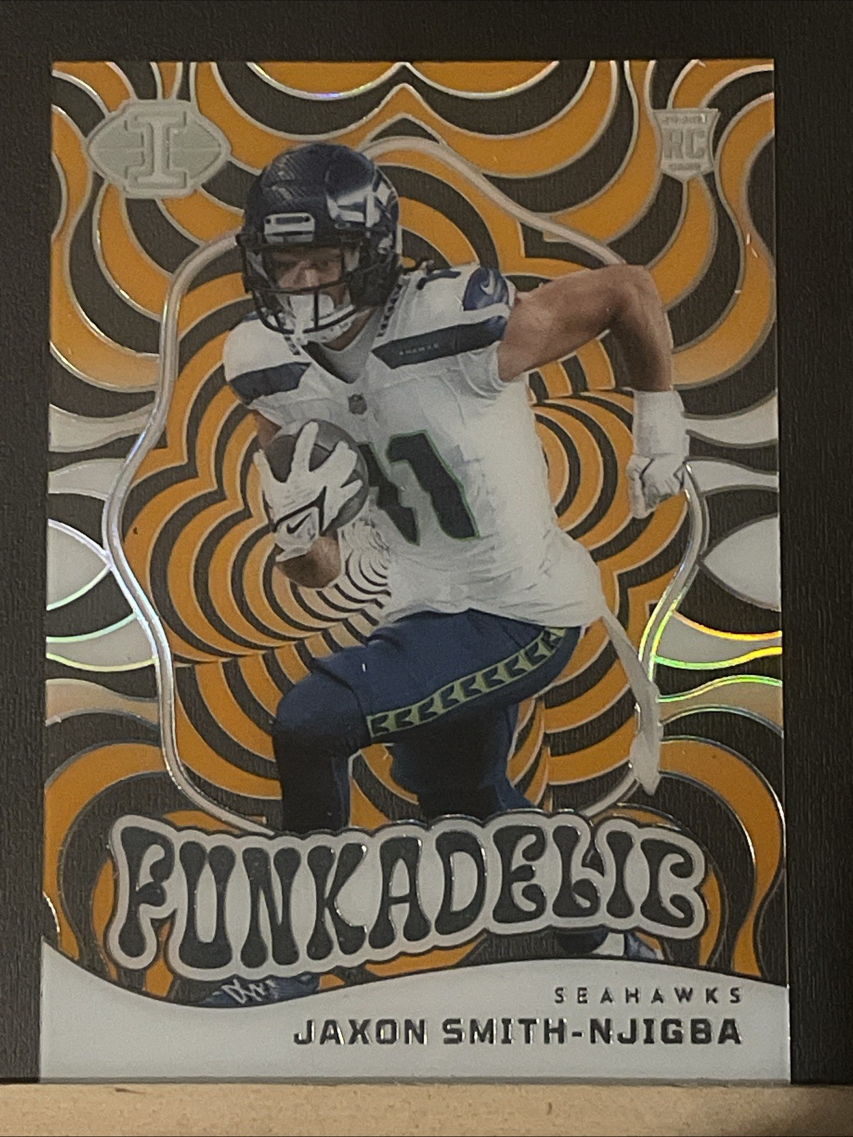 2023 Panini Illusions - Funkadelic Jaxon Smith-Njigba rookie  Orange (RC)