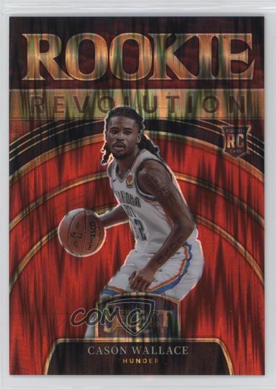 2023-24 Panini Select Rookie Revolution Red Flash Prizm 40/99 Cason Wallace 0j99