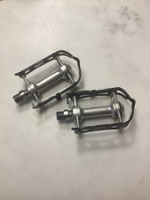 CAMPAGNOLO RECORD STRADA SUPERLEGGERI PEDALS 1970`s for Vintage Racing Bicycle.