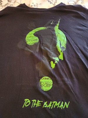 The Batman 2022 Movie Promo T Shirt Large Adult The Riddler