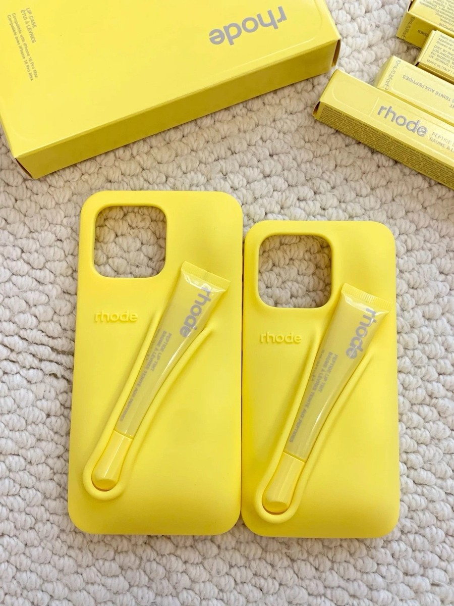 RHODE IPHONE 16 PRO ケース+ LEMONTINI リップ summer lip case | rhode skin