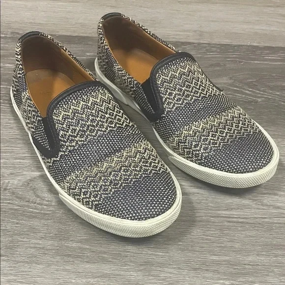Jimmy Choo Men\'s  Blue Norway Metallic Stretch-Knit Slip-On Sneakers Jimmy Choo | Shoes | Jimmy Choo Mens Blue Norway Metallic  main image 4