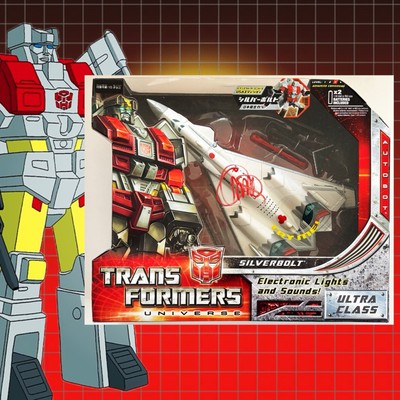 Transformers Universe Silverbolt Takara Tomy G1 MISB signed Charlie Adler SWAU