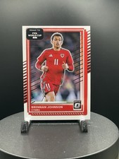 2025-26 Donruss Road to FIFA World Cup OPTIC Chrome #1 Brennan Johnson, Cymru