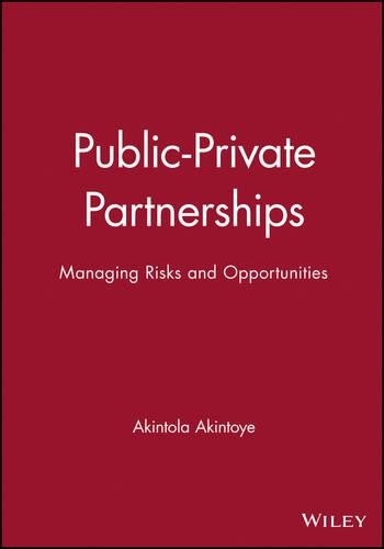 Public-Private Partnerships by Akintola Akintoye, Matthias Be... - 9780632064656