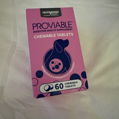 Proviable-DC Digestive Supplement for Dogs - 60 Chewable Tabs ex  09/27