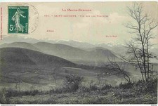 Old postcard - 31 - Saint Gaudens - seen on the Pyrenees - postcard - used