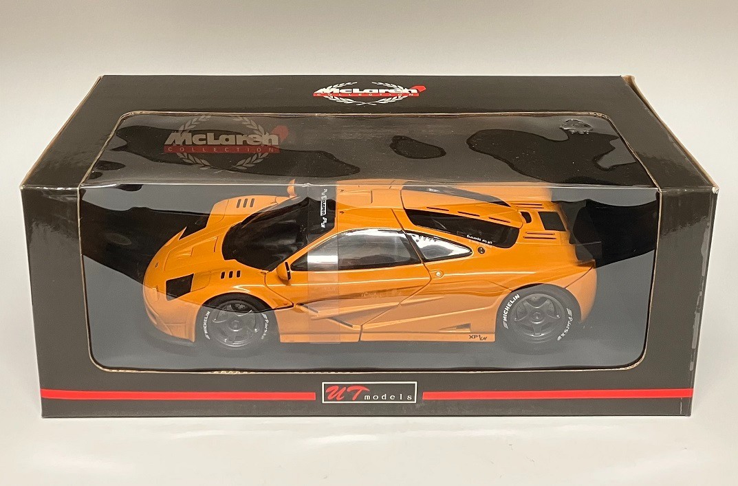 NEW 1/18 UT Models McLaren F1 LM Papaya Orange Rare Collector