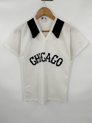 Vintage 70s Chicago White Sox Jersey Throwback Mens Small ProKnit USA Made - Image 1