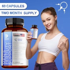 Men's Fertility Support - Increase Sperm Count, Male Fertility Supplement