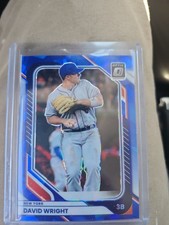 Panini 2026 Donruss Optic Blue Cracked Ice David Wright 6/15 