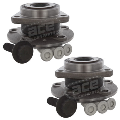 Skoda Octavia Mk2 1Z Hatchback 2004-2013 Front Wheel Bearing Hubs Kits ABS Pair