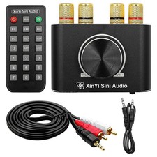 Remote Control HIFI Bluetooth 5.1 Amplifier board Class D 15Wx2 two-channels Ste
