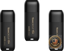 USB 3.2 Gen 1 Flash Drive 64GB 3 Pack 100MB/s Read Speed