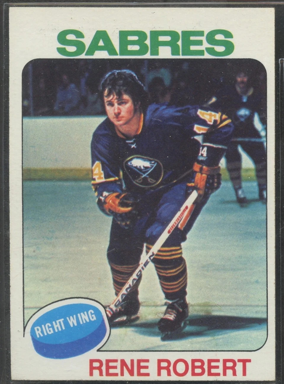 1975-76 Topps #46 Rene Robert Buffalo Sabres