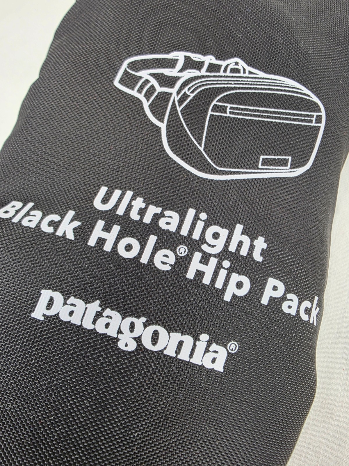 NEW Patagonia 49447 1L Ultralight Black Hole Mini Lightweight Nylon Hip Pack