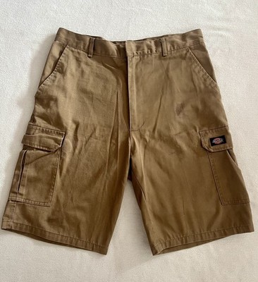 DICKIES Herren carpenter Shorts Retro Kurze Hose Regular Beige vintage 46