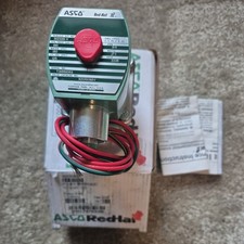 ASCO Red Hat Solenoid Valve, 8210G088V, 3/4" NPT, 2-way, 120V