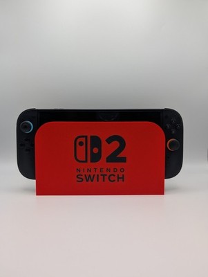 Nintendo Switch 2 Dock Faceplate Cover With Switch 2 Logo Customize Your Style