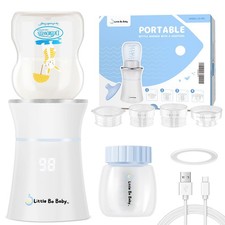 Little Bo Baby Portable Bottle Warmer, Universal, Quick, Easy, 4 Temps