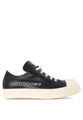 Rick Owens LOW SNEAKER BLACK MILK RU01F2895 LCO 911 153990286