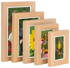 Holzrahmen Eiche Natur Rom | Wechselrahmen | viele Formate 10×15, 20x30-21×29,7